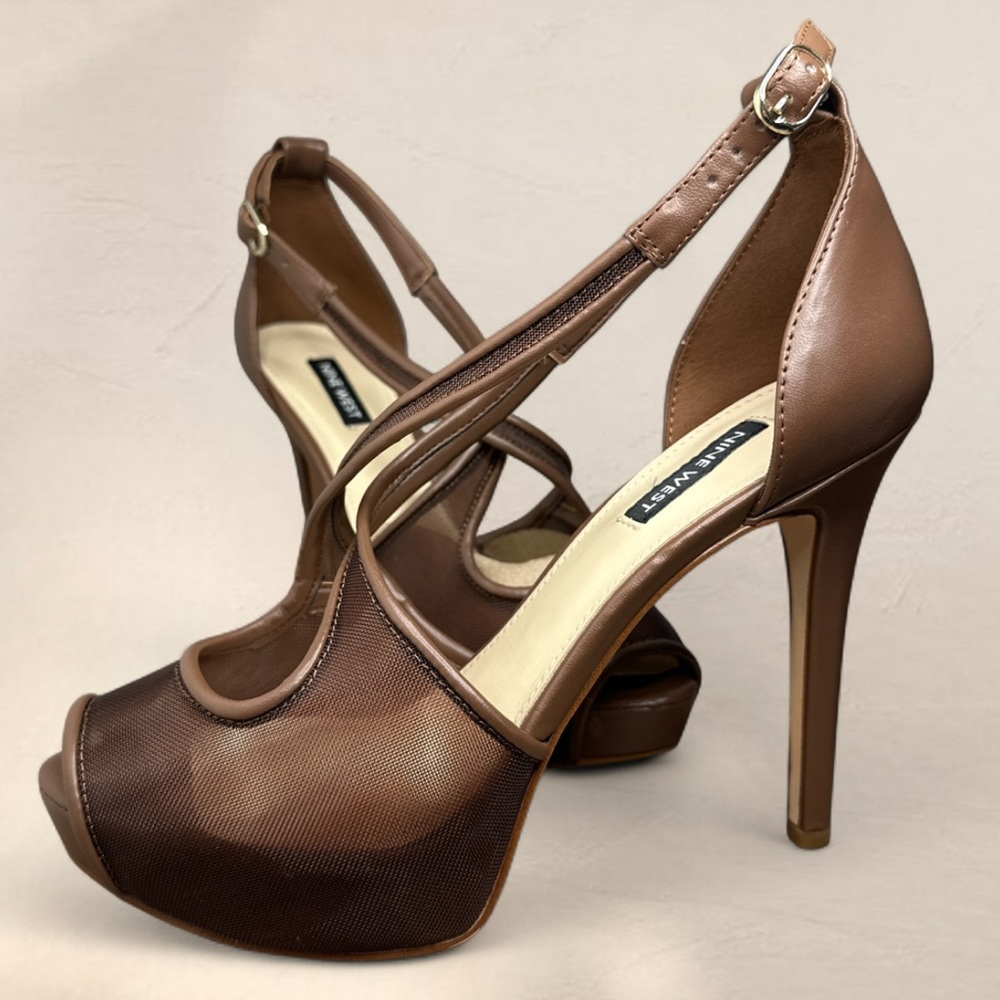 Nine West platform pumps